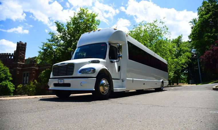 WHITE Freightliner Party Buses